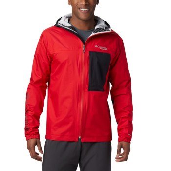 Columbia Jas Heren, Rogue Runner Wind Rood Zwart, 25GTOSDKC